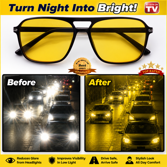 Anti-Glare Night Vision Glasses