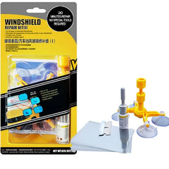 Windshield Glass Crack Repair Tool Kit