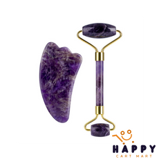 Roller Single and Double-Headed Amethyst Roller Beauty Jade Massager