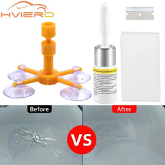 Windshield Glass Crack Repair Tool Kit