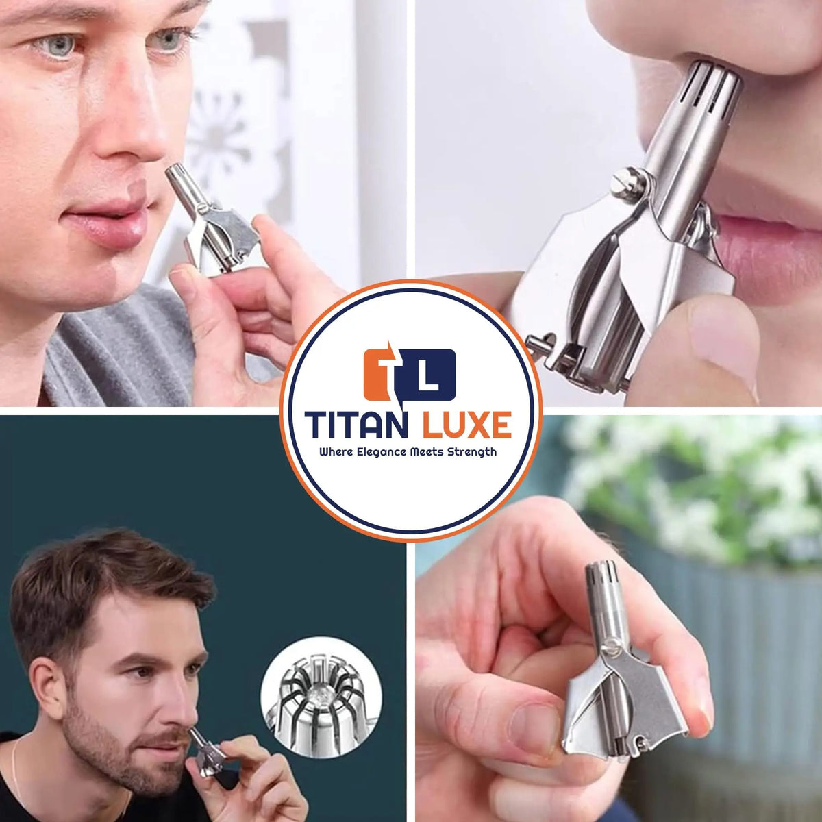 Stainless Steel Ear and Nose Hair Trimmer