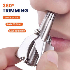 Stainless Steel Ear and Nose Hair Trimmer