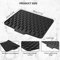 Kitchen Water Drain Mat