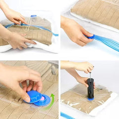 Vacuum Storage Bags with Hand Pump
