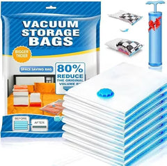 Vacuum Storage Bags with Hand Pump