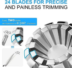 Stainless Steel Ear and Nose Hair Trimmer