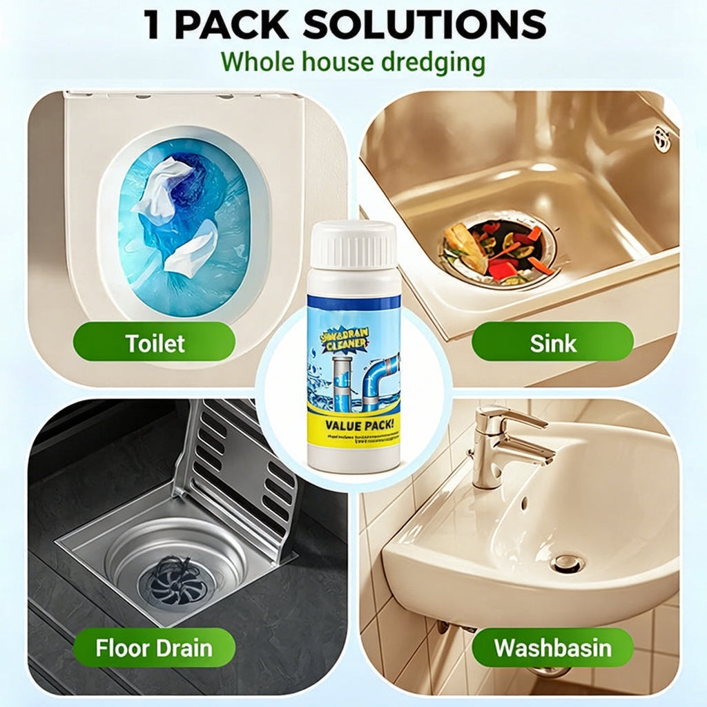 Instant Drain Cleaner Powder 🔥Buy 1 Get 1 Free
