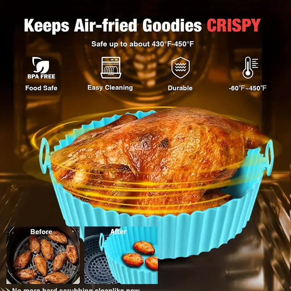 Silicone Air Fryer Tray ( Buy 1 Get 1 Free )